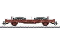 Märklin 46409 - H0 - Rungenwagen Drehgestell-Ladung, DB AG, Ep. V